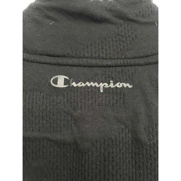 Women's Champion Authentic Athletic Wear Black Zip Up Jacket, Size XL - Picture 7 of 8